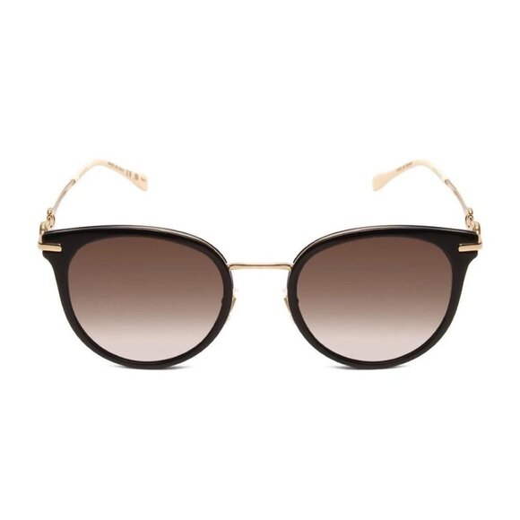 NWT Gucci GG1015SK-004 Black Gold Cat Eye 56mm Sunglasses main image 6